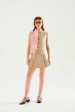 Áo gile tailored fit - Beige - T1007