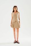 Áo gile tailored fit - Beige - T1007