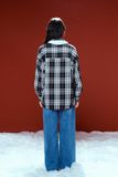 Quần Jeans ống rộng - Xanh đậm - Q0268