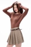 Áo lệch vai tay dài - T1040
