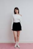 Chân váy chữ A - Đen - S0267