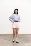 Áo sơ mi dài tay túi đắp - Xanh biển - T1073