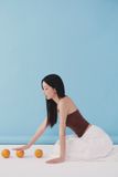 Áo ống rút nhún - Nâu - T1100