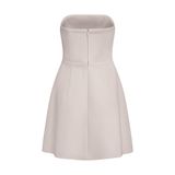 Đầm cúp ngực dáng A - Beige - D0560