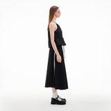Áo cổ yếm vải dù - T0823
