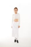 Áo thun dáng ngắn tay dài - T0577