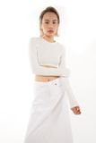Áo thun dáng ngắn tay dài - T0577