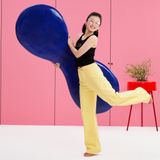 Quần jeans dài ống rộng - Q0282