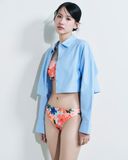 Áo somi dáng ngắn - T0657