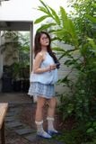 Đầm bí cổ yếm - D0591