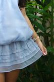 Đầm bí cổ yếm - D0591