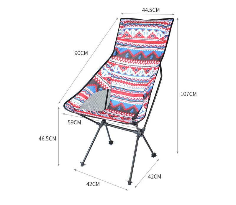 Ghế xếp dã ngoại Thổ Cẩm - P1658