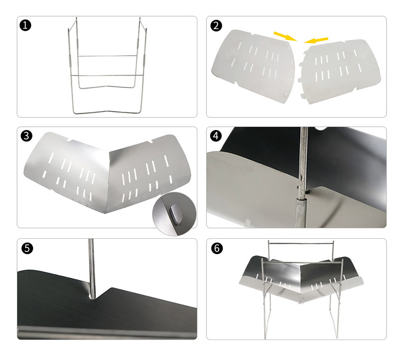 Bếp lò dã ngoại siêu nhẹ - Thương hiệu DIY - P1663