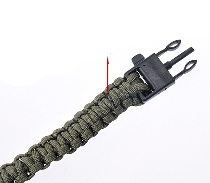 Vòng tay sinh tồn Dây Paracord - P1645