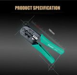 Kềm Pro'sKit 808-376H – bấm đầu mạng RJ45/RJ11, tuốt & cắt dây