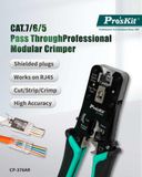 Kềm bấm mạng xuyên thấu Pro'skit CP-376AR (CAT5/6/7)