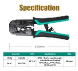 Kềm bấm mạng xuyên thấu Pro'skit CP-376TN (CAT5/6)