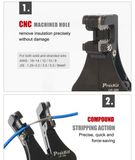 Kềm tuốt Pro'skit CP-380 (1.25 - 8mm)