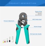 Kềm bấm cos pin rỗng Pro'skit CP-462G (0.08 – 10 mm2)