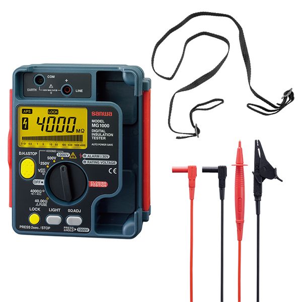 Đồng hồ đo cách điện Sanwa MG1000 (1000V/4000MΩ)