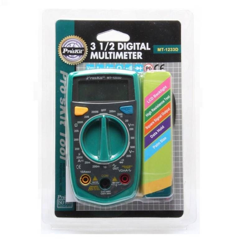 Đồng hồ đo Pro'skit MT-1233D