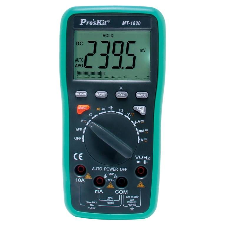 Đồng hồ đo Pro'skit MT-1820