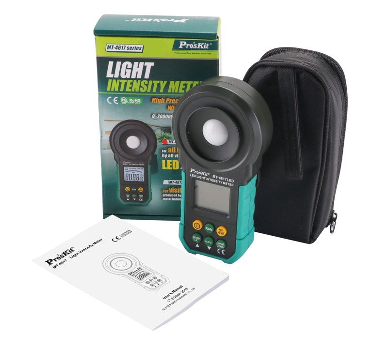Đồng hồ đo ánh sáng Pro'skit MT-4617 LED
