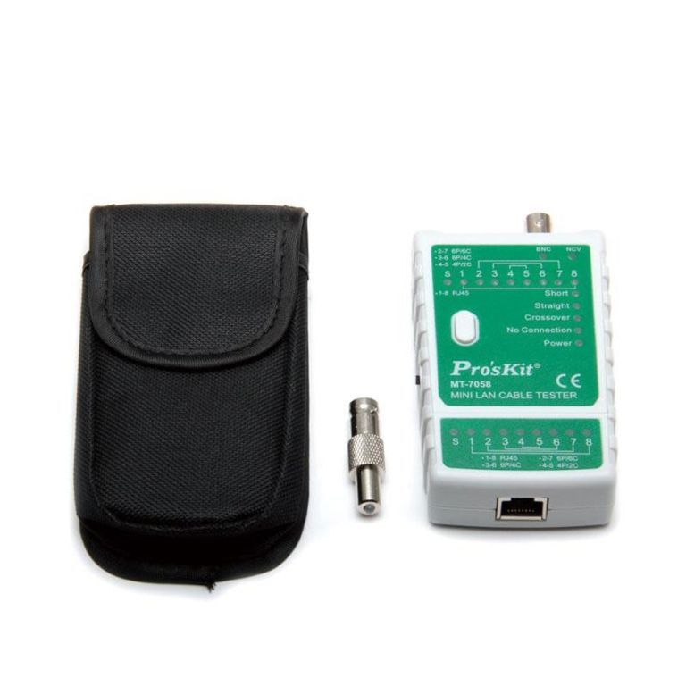 Đồng hồ kiểm tra cáp mạng Pro'skit MT-7058