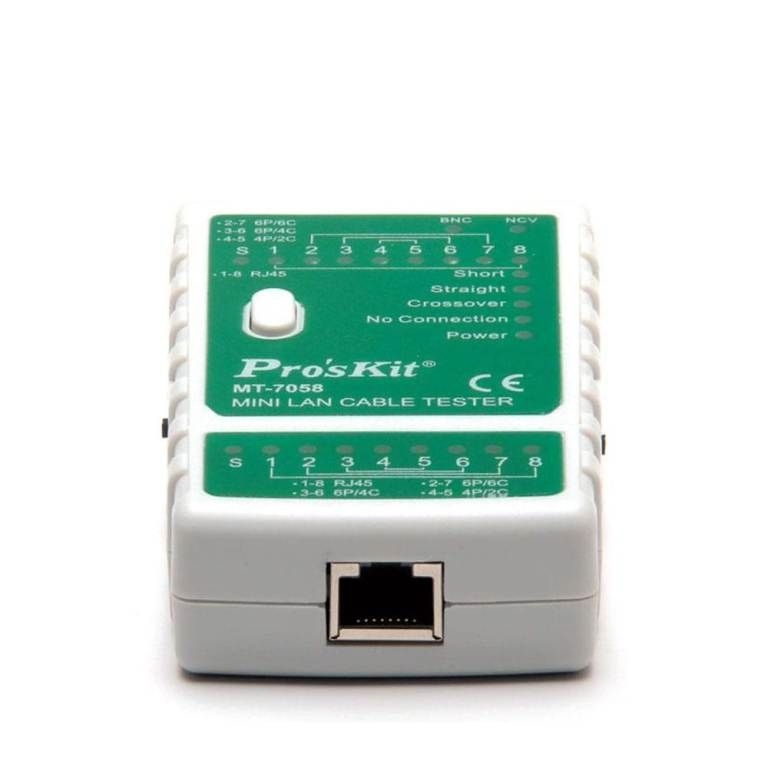 Đồng hồ kiểm tra cáp mạng Pro'skit MT-7058