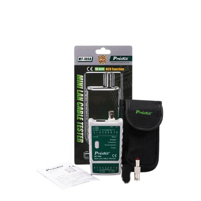 Đồng hồ kiểm tra cáp mạng Pro'skit MT-7058