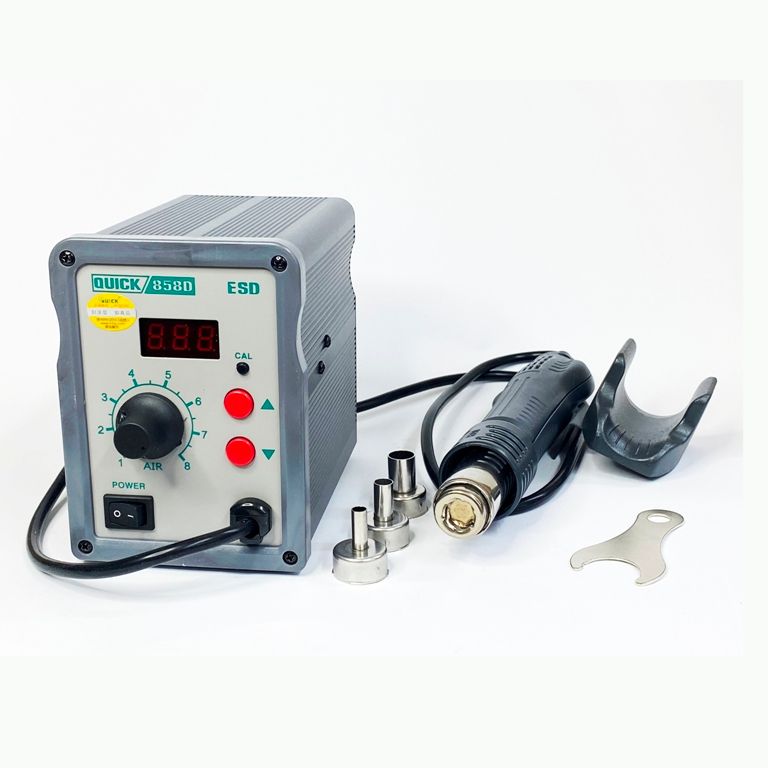 Máy khò chỉnh nhiệt Quick 858D