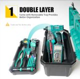 Hộp dụng cụ nhựa Pro'skit SB-1718 17" (420x230x200mm)