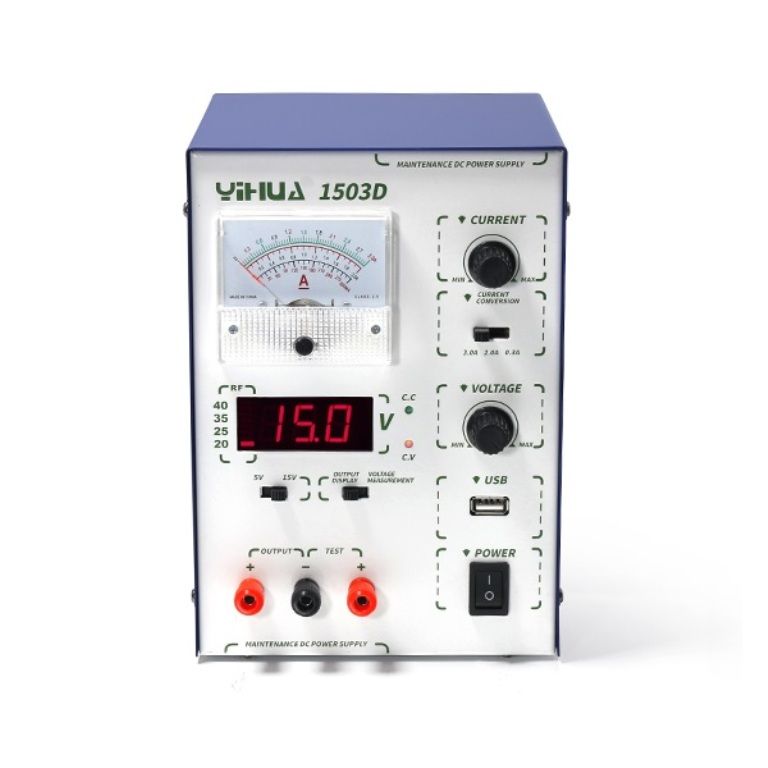 Máy cấp nguồn 15V 3A Yihua 1503D
