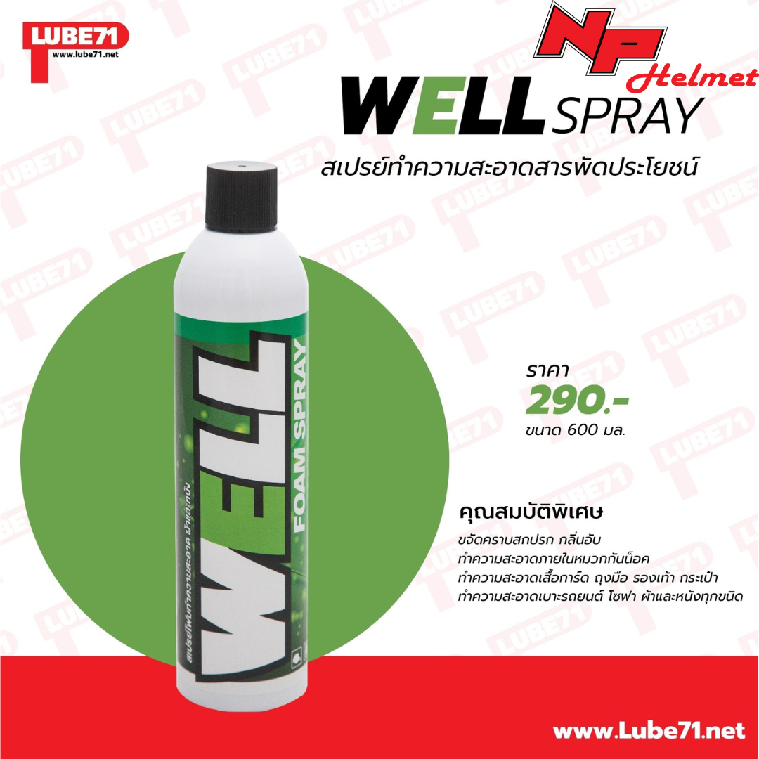  Vệ Sinh Nón Well Foam Spray 