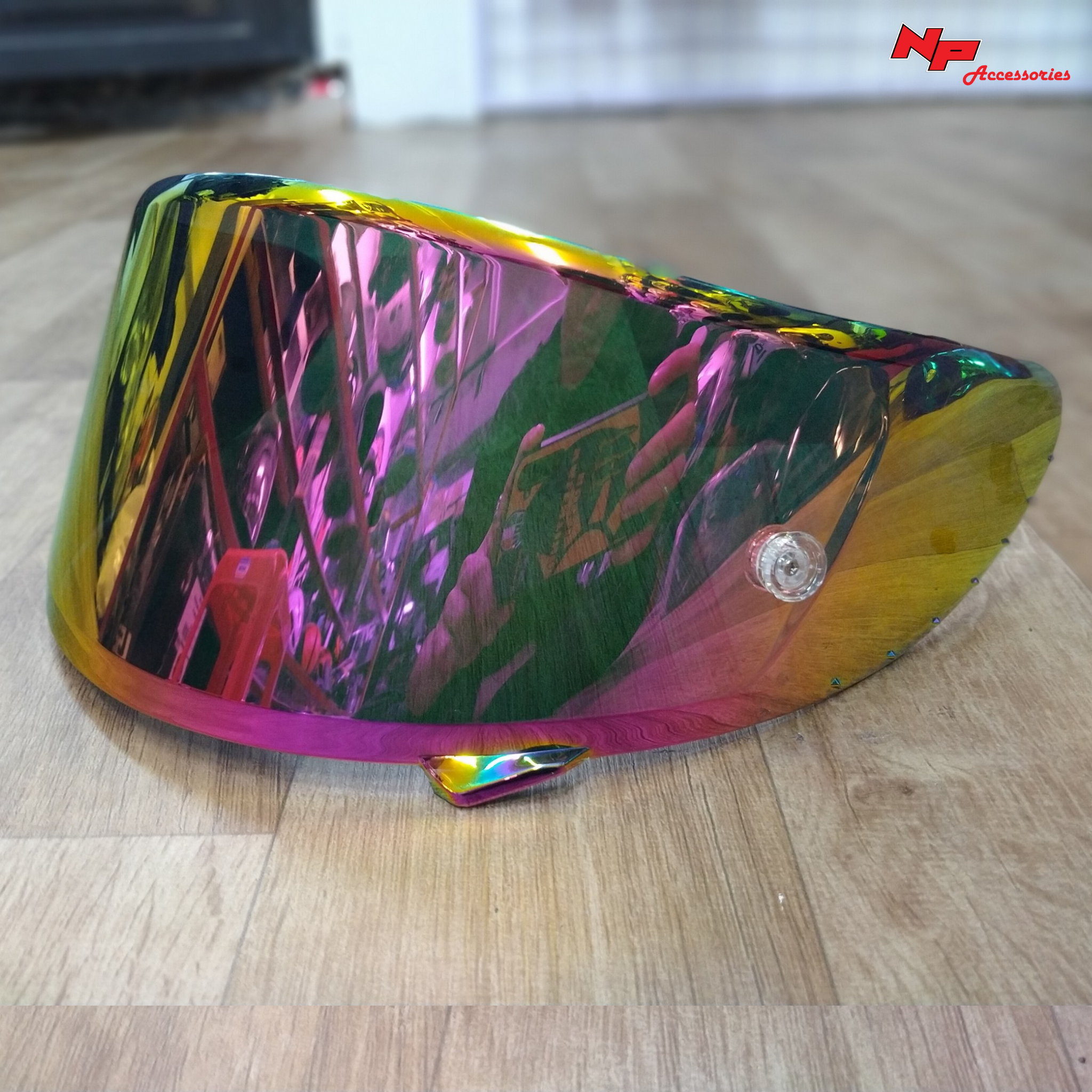  Shoei X14/Spirit Iii Kính Cwr-1 Gương Đỏ 