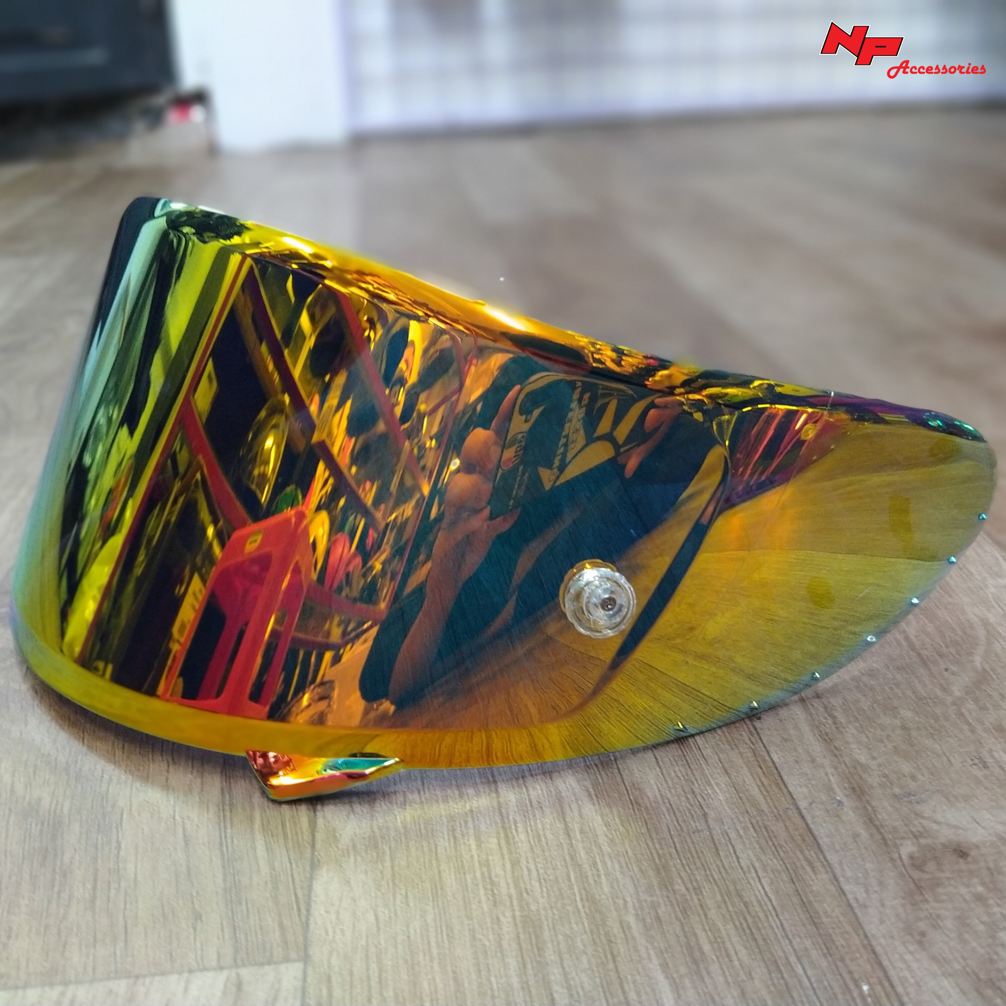  Shoei X14/Spirit Iii Kính Cwr-1 Gương Vàng 