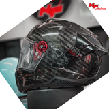  Mũ Fullface Ls2 Thunder Ff805 Gp Racing Carbon 