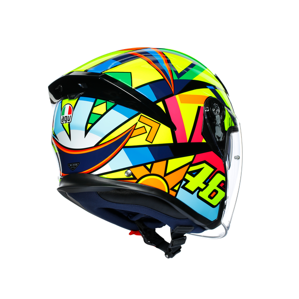 K5 JET AGV ASIAN FIT SOLELUNA 2017