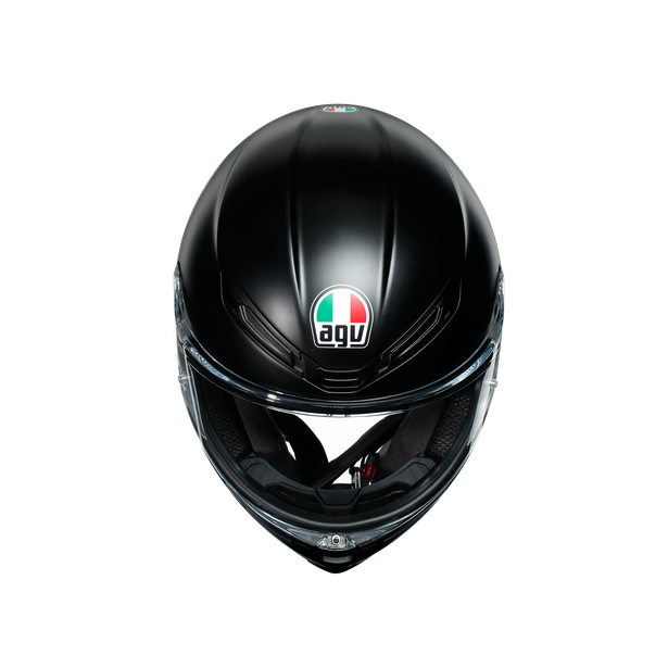 K6 AGV MINIMAL PURE MATT BLACK/WH/RED