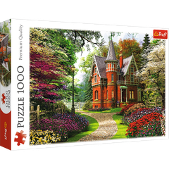 Tranh ghép hình 1000 mảnh Trefl 10355 - Phong cảnh Victorian Cottage (jigsaw puzzle Tranh ghép hình)