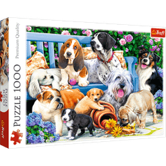 Tranh ghép hình 1000 mảnh Trefl 10556 - Puzzle Những chú chó vui nhộn (jigsaw puzzle Tranh ghép hình