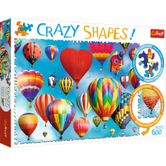 Tranh ghép hình Trefl 11112 - 600 Crazy Shape Kinh khí cầu