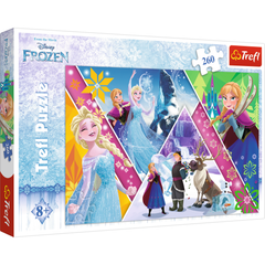 Tranh ghép hình 260 mảnh Trefl 13238 - Kỉ niệm kì diệu Frozen Anna Elsa (Jigsaw puzzle)