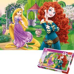 Tranh ghép hình 100 mảnh Trefl 16199 - Những nàng Công chúa mạnh mẽ Disney Princess (jigsaw puzzle)