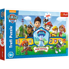 Tranh ghép hình 100 mảnh Trefl 16351 - Biệt đội anh hùng chó cứu hộ Paw Patrol (jigsaw puzzle)