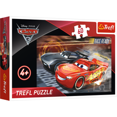 Tranh ghép hình 60 mảnh Trefl 17297 - Cars Mcqueen jigsaw puzzle