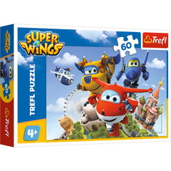 Tranh ghép hình 60 mảnh Trefl 17307 - Đội bay siêu đẳng Super Wing jigsaw puzzle