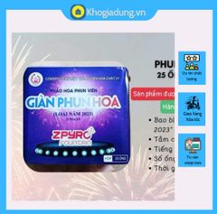 pháo hoa phun viên- dàn phun hoa