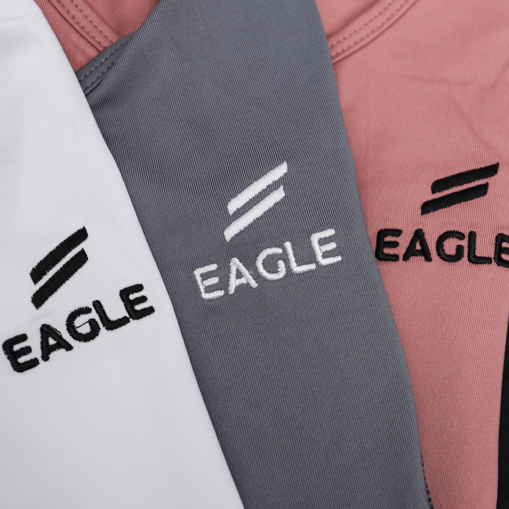 Áo ba lỗ nữ Eagle logo thêu - Trắng
