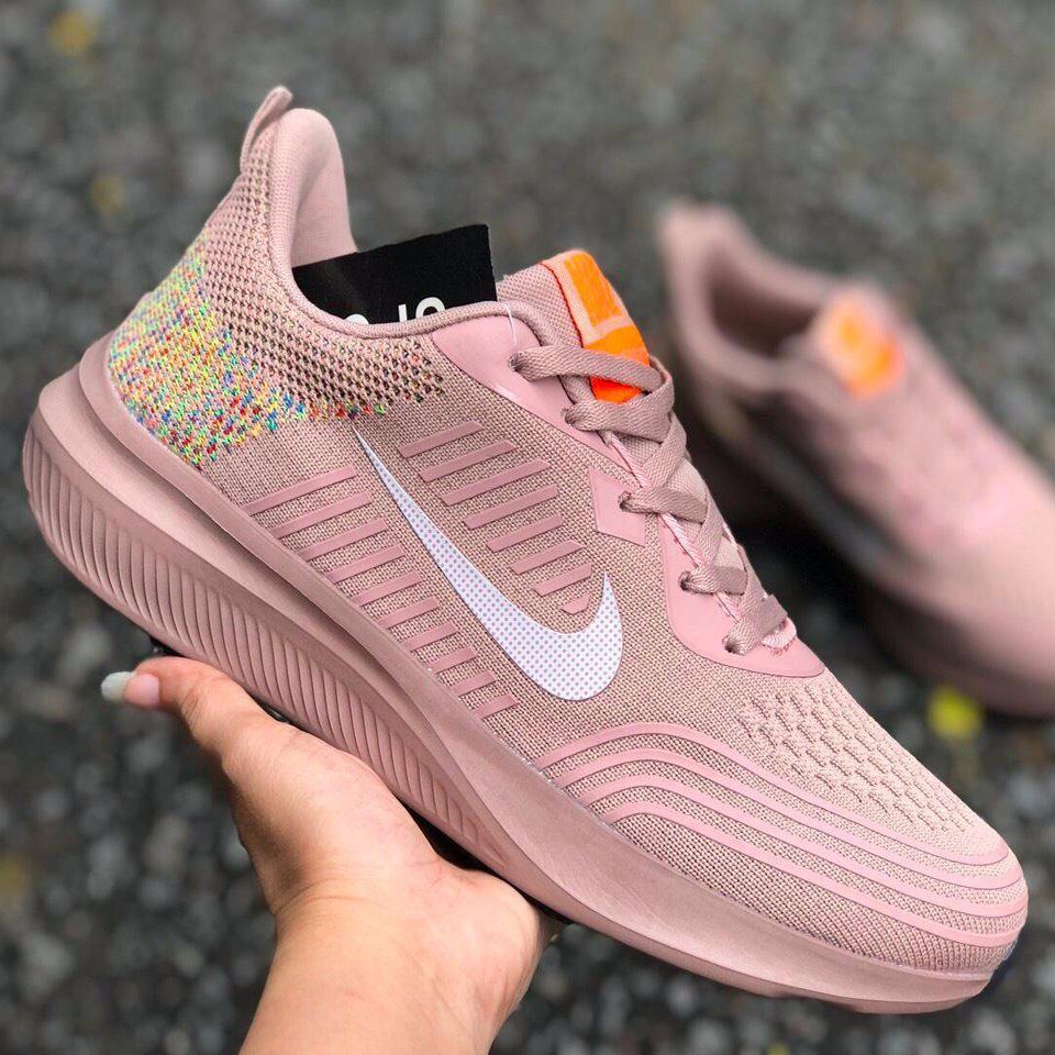 Giày Nike full hồng gót màu 39